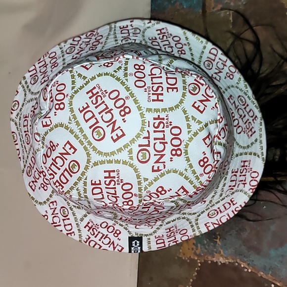 Made in USA. RARE. Rebel8. Olde English 800. Streetwear bucket hat. - Picture 6 of 13